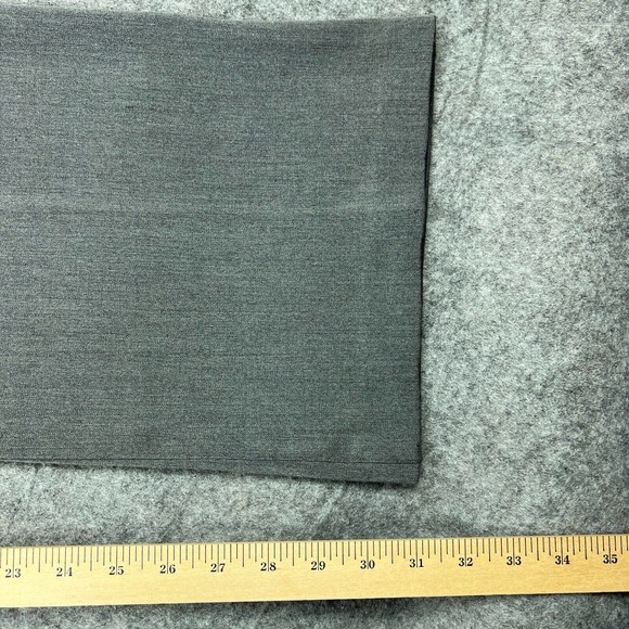 Chico's Pants Womens 14 Gray Flare Boot Cut Trousers Office Ladies Dress Slacks - Picture 9 of 10